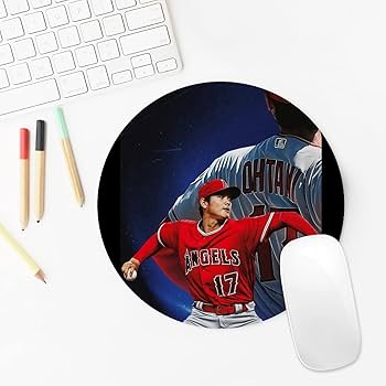 大谷翔平選手の名前入り！ ワイヤレス充電器&マウスパッド 新品MLB公式ドジャースワイヤレスチャージングマウスパッド大谷